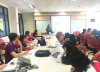 Training on health professionals